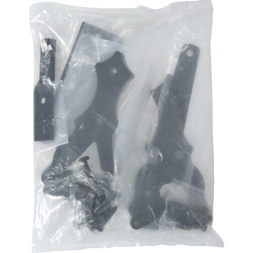Hillman Hardware Essentials Black Decorative Gate Hardware Kit, 8-In