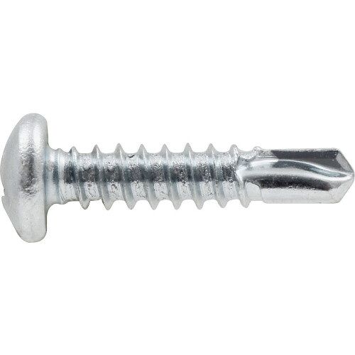 Hillman Project Center Zinc Pan Head Phillips Self Drilling Screws, #10-16 x 1-1/2-In, 50-Pk