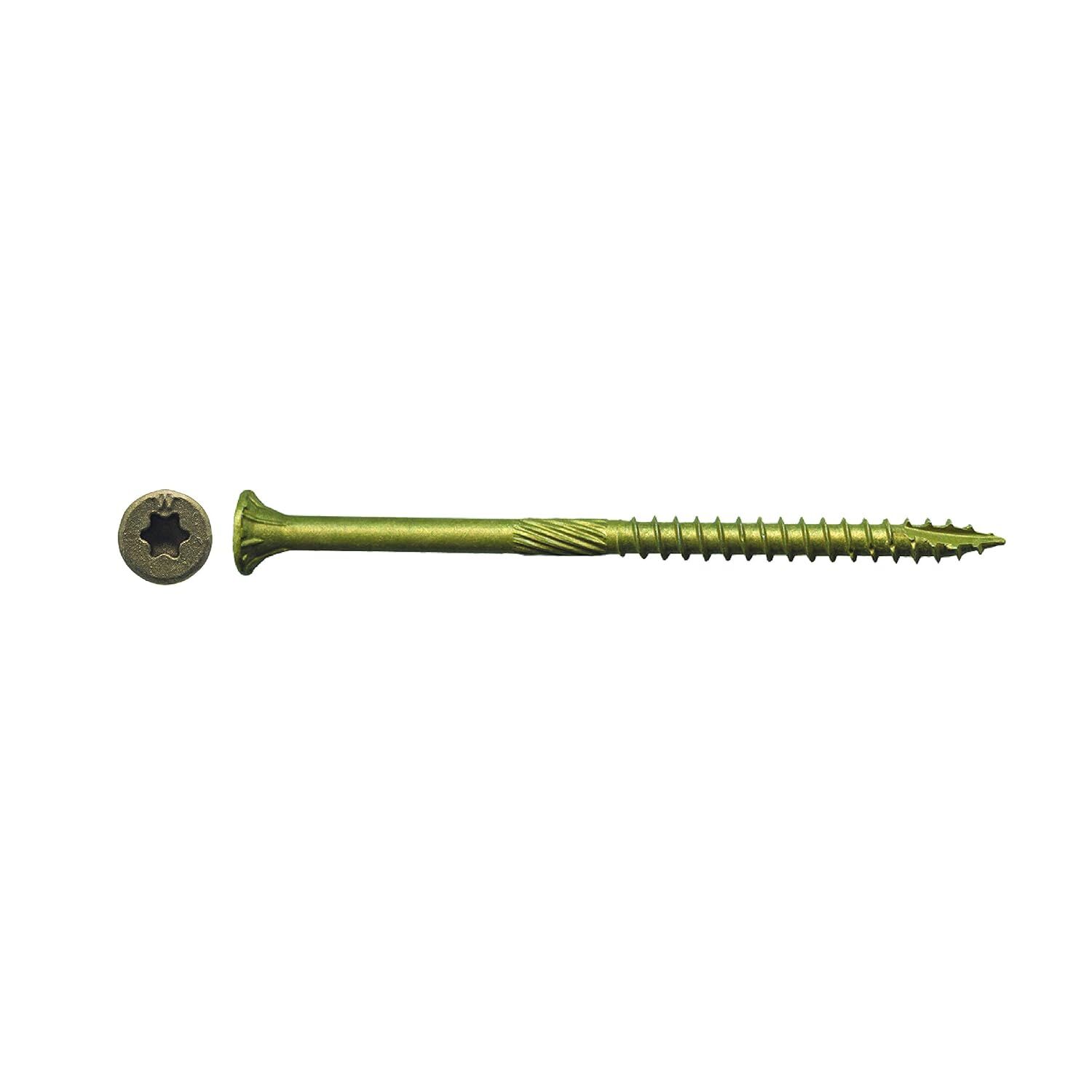 Big Timber BTX Bronze Exterior Multi-Purpose Wood Screw, 9 x 3-In, 5-Lb