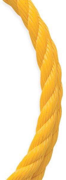 Koch Industries Yellow Twisted Polypropylene Rope, 3/4-In (Sold By The Foot)