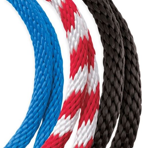 Koch Industries Red Solid Braid Polypropylene Rope, 3/8-In, Sold By The Foot