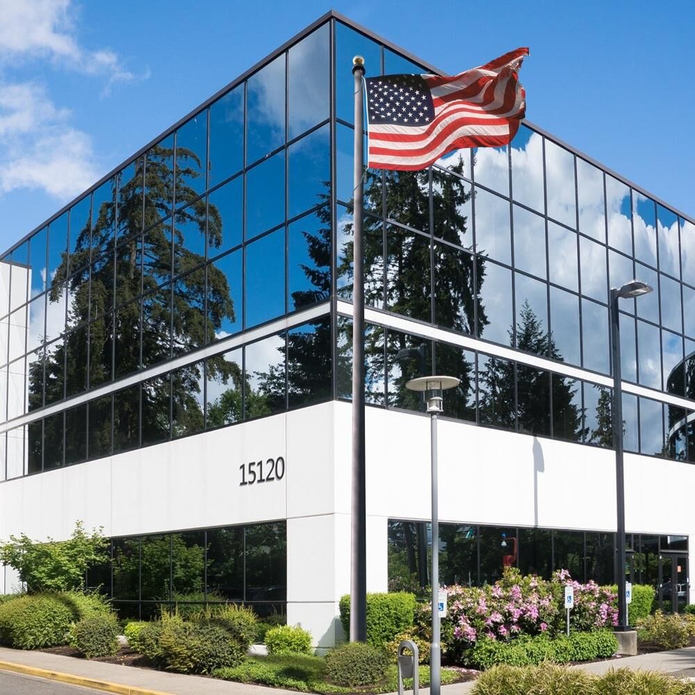 Valley Forge Perma-Nyl Nylon U.S. Flag, 8-Ft x 12-Ft