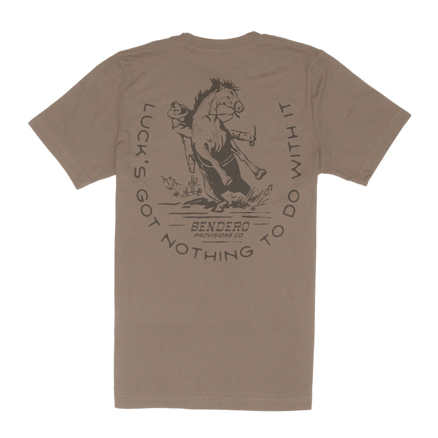 Sendero Provisions Co. Men's No Luck T-Shirt
