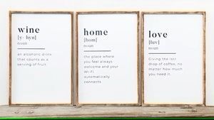VIP Home & Garden Wood Humar Wall Décor Assortment