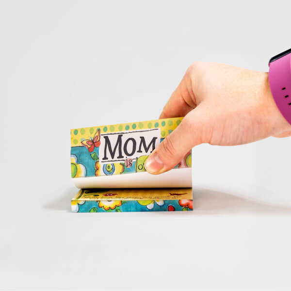 Divinity Boutique "Mom" Mug and Notepad Gift Set, 12-Oz, 3.75 X 1.5-In