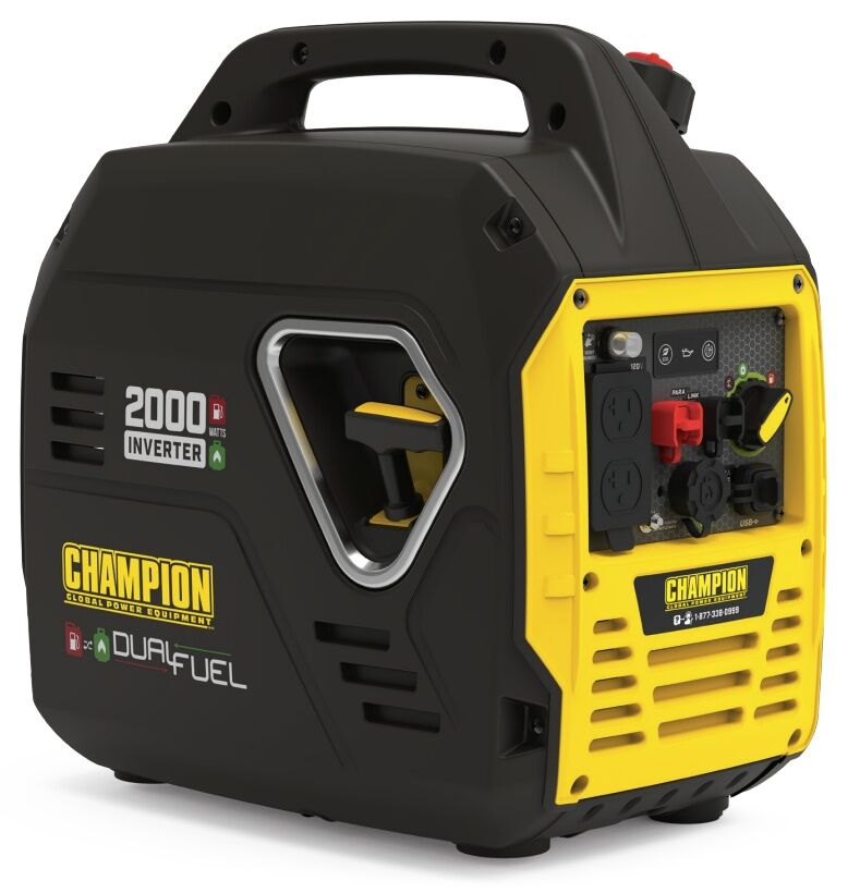 Champion Power Equipment 2000-Watt Portable Dual-Fuel Inverter Generator