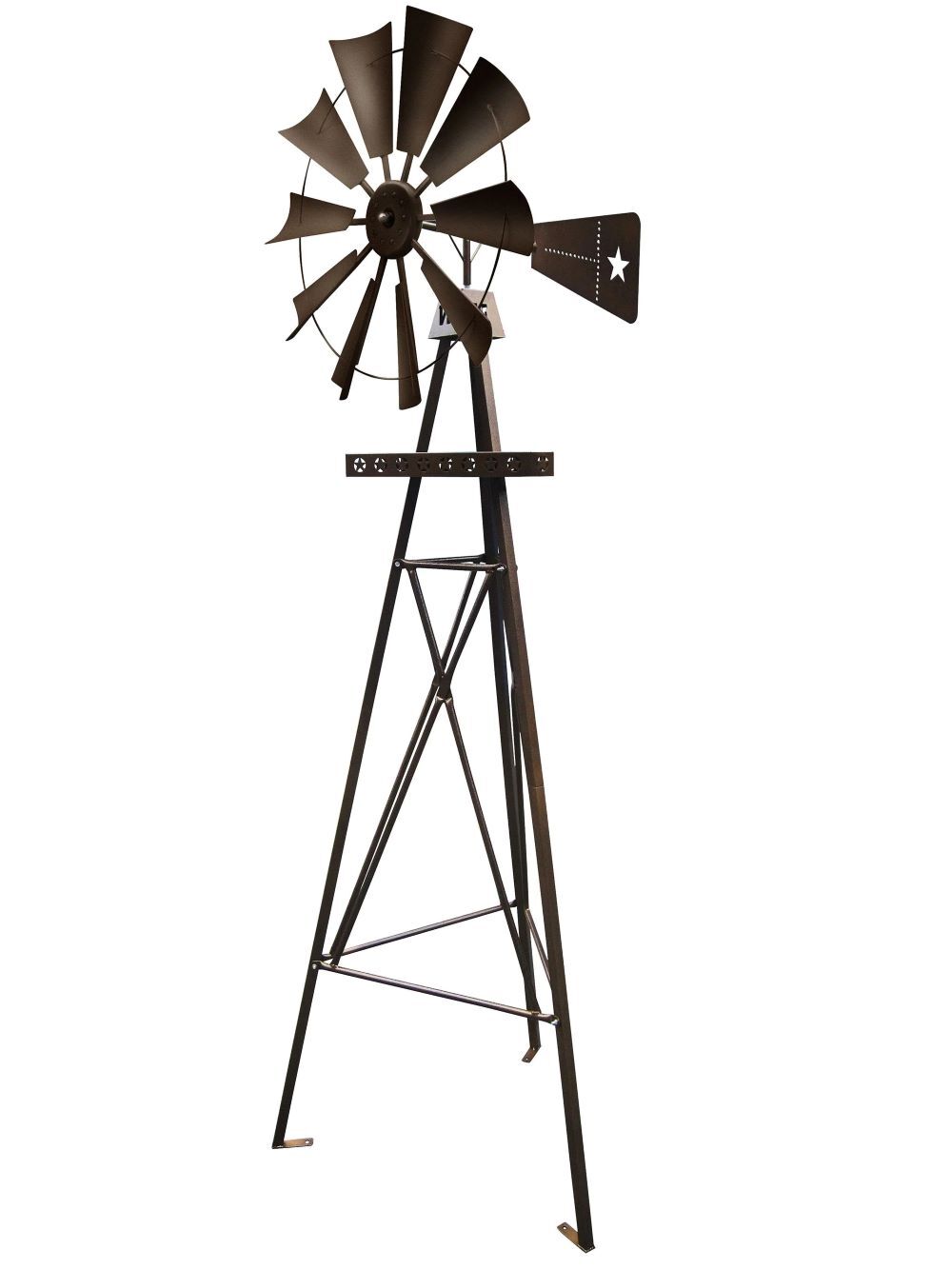 Leigh Country Rustic Star Windmill, 9-Ft