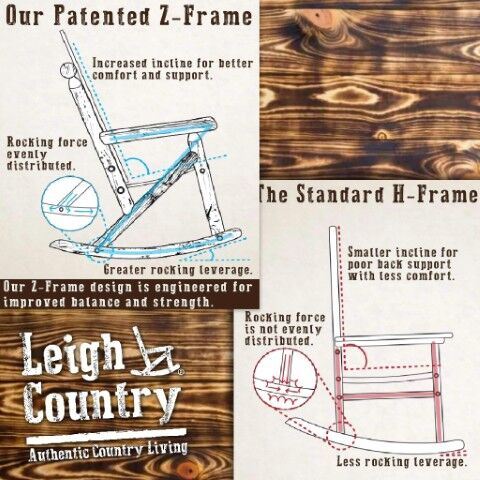 Leigh Country Char-Star Rocker