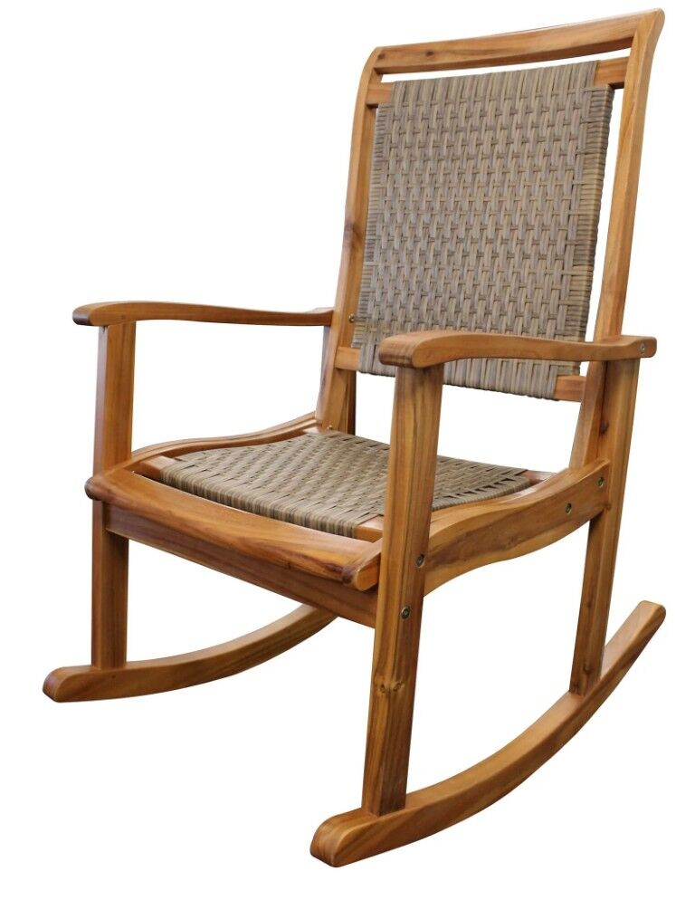 Leigh Country Sequoia Wicker Patio Rocker