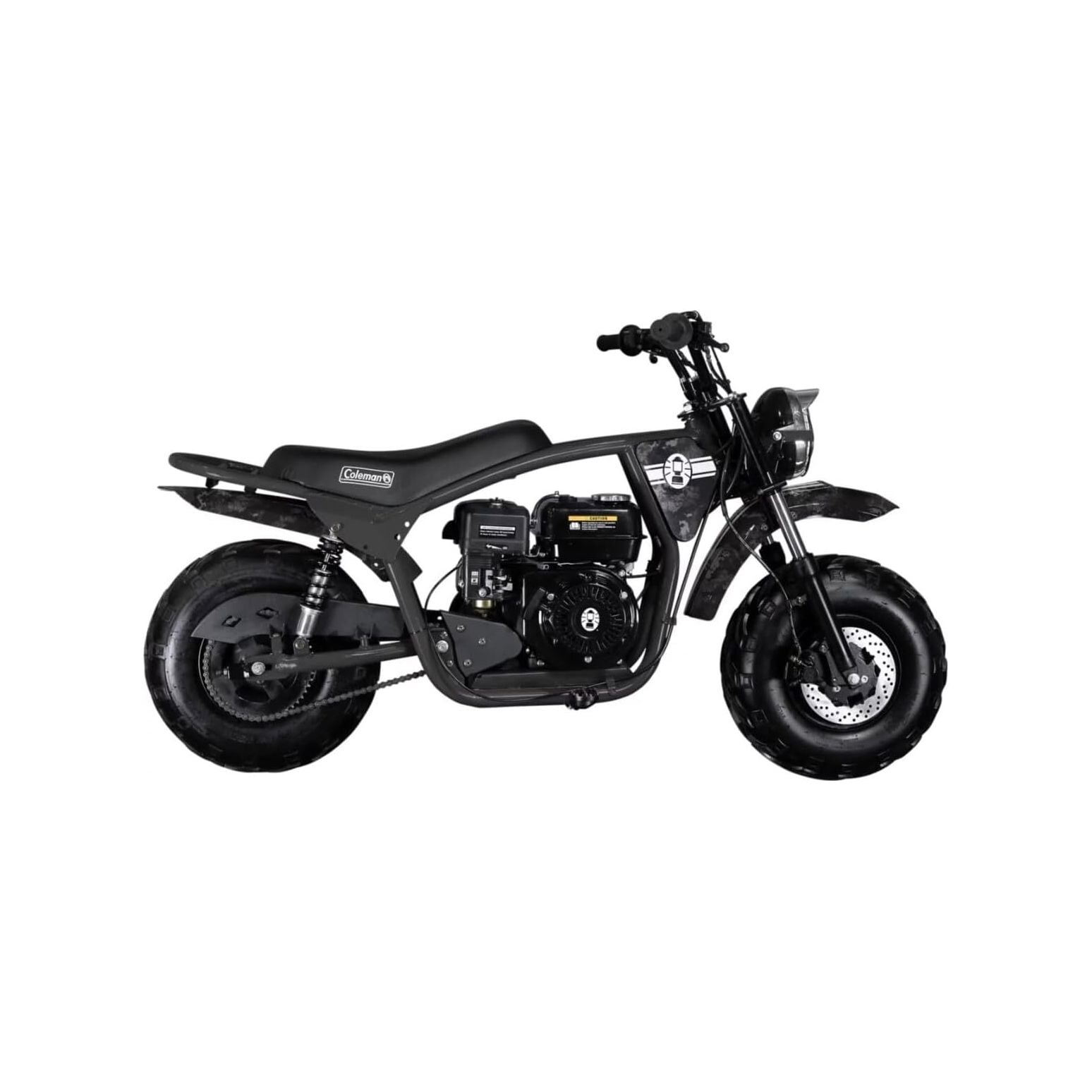 coleman mini bike blowing white smoke B200RSV low pressure tires provide excellent traction and cushioning Coleman Powersports Gas Mini Bike