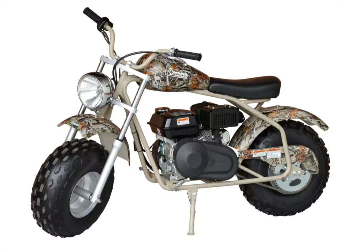 Coleman Discount Mini Bikes Coleman CT200U-EX Digital Camo Mini