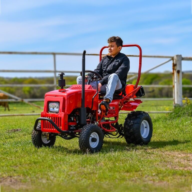 Massimo Mini Tractor Go-Kart, 110-cc