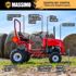 Massimo Mini Tractor Go-Kart, 110-cc