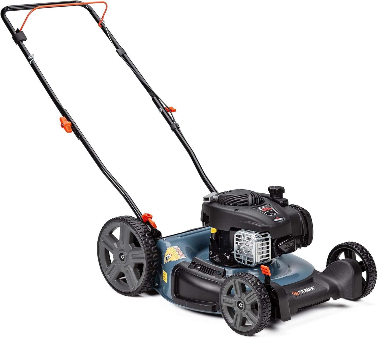 SENIX 21-In 125cc 4-Cycle Briggs & Stratton Engine Gas Push Lawn Mower