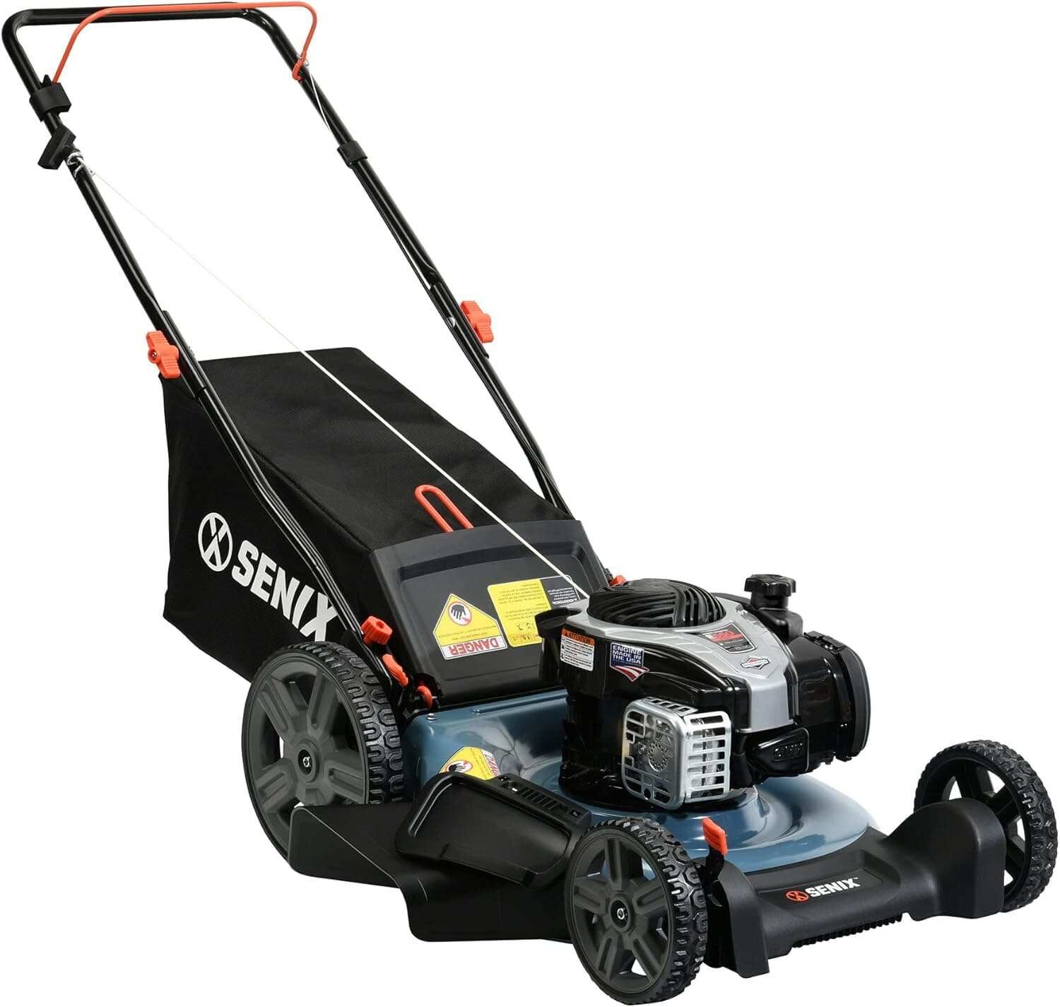 SENIX 21-In 140cc 4-Cycle Briggs & Stratton Engine Gas Push Lawn Mower