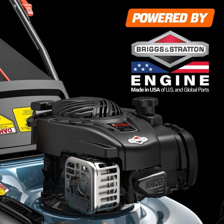 SENIX 21-In 140cc 4-Cycle Briggs & Stratton Engine Gas Push Lawn Mower