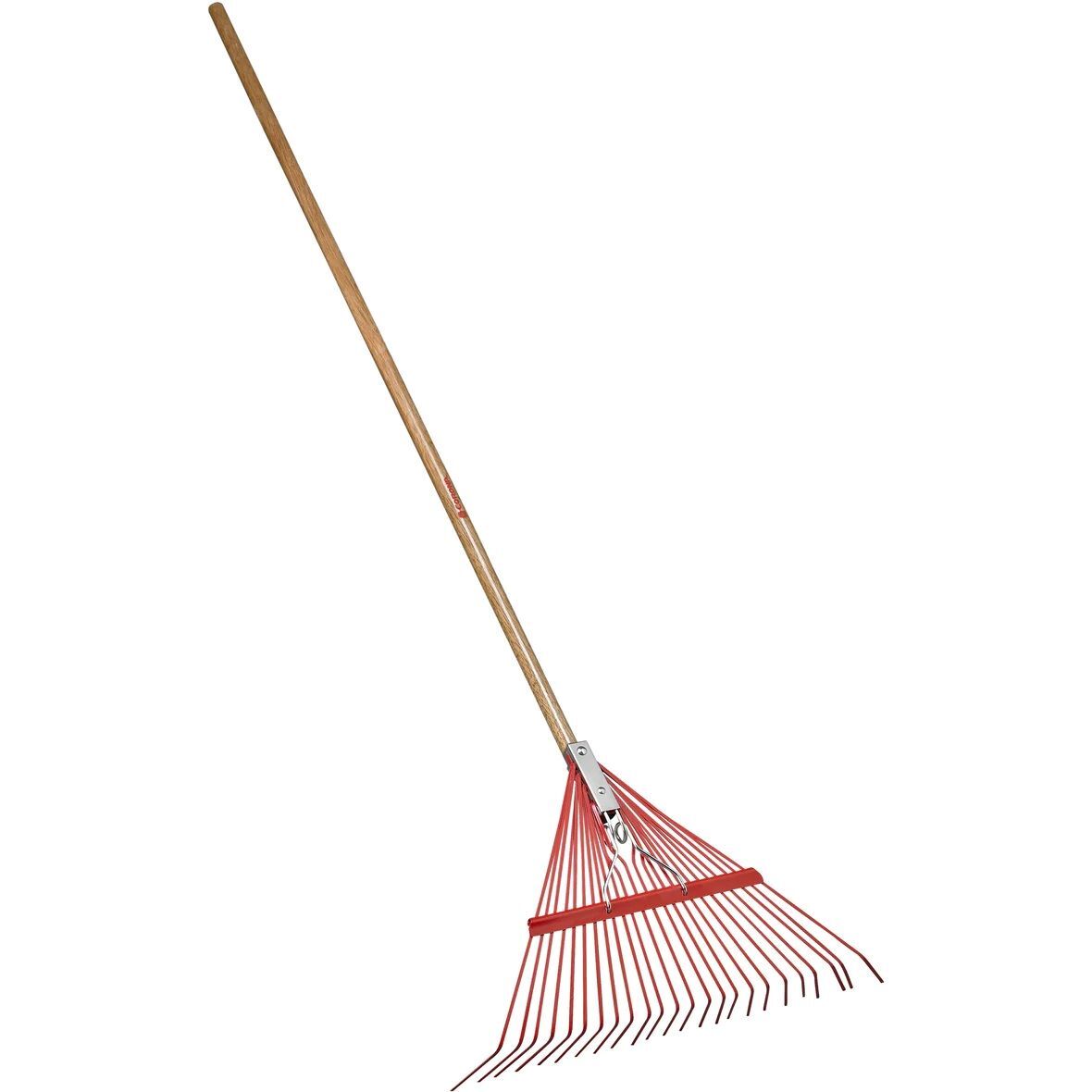 Corona Spring Brace Rake with Hardwood Handle 24 Tines, Head 24-In, 54-In