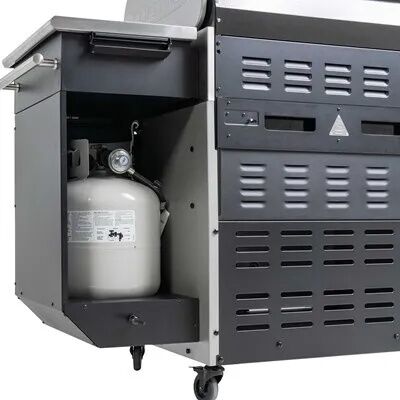 Lifetime 4-Burner Propane/Pellet Smoker Grill Combo