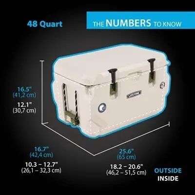 Lifetime High Performance Cooler, 48-Qt