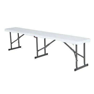 LifeTime Fold-In-Half Bench, 6-Ft