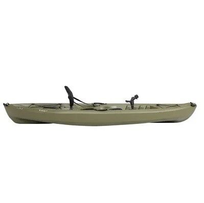 Lifetime Tioga Angler 100 Fishing Kayak with Paddle, 10-Ft