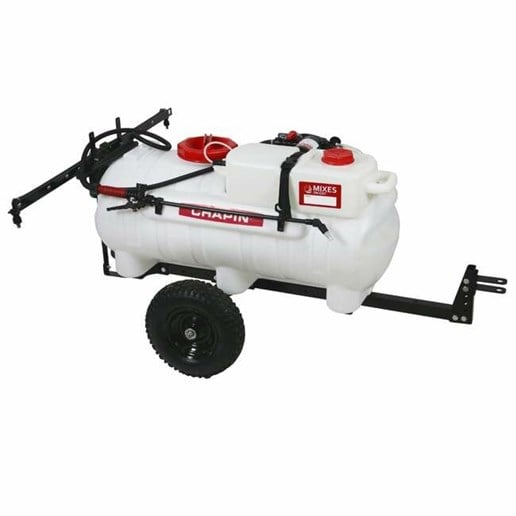 Chapin Tow Behind Sprayer - White, 25 Gal