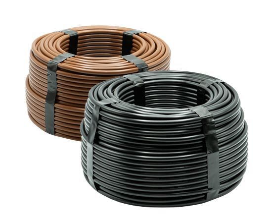 DIG Brown Micro-Polyflex Tubing, 70 PSI, 1/4-In x 100-Ft