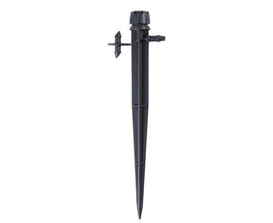 DIG Adjustable Radius 360° Pattern Drip Emitter On Spike, 1.3-Ft, 4-Pk