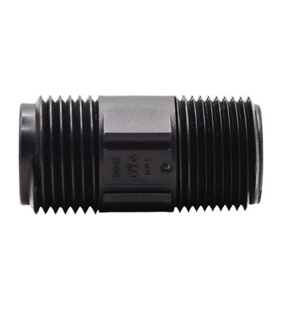DIG Threaded Nipple, 3/4-In MNPT x 3/4-In MHT