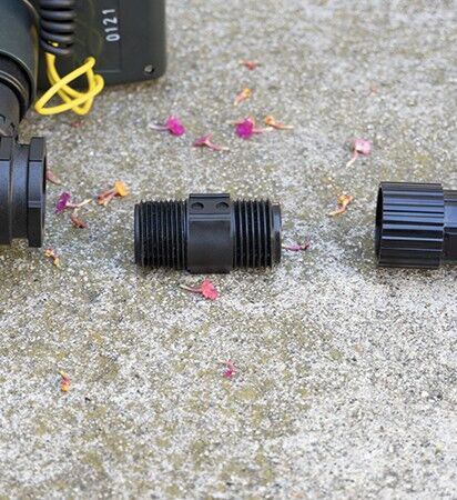 DIG Threaded Nipple, 3/4-In MNPT x 3/4-In MHT