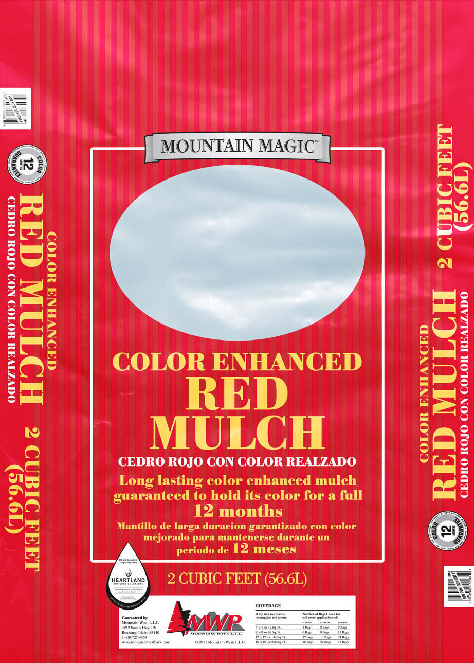 Nature's Magic Color Enhanced Red Mulch - 2 Cubic Feet