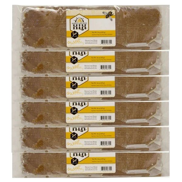 Harvest Lane Honey Pollen Patties 4% Pollen, 1-Lb, 6-Pk