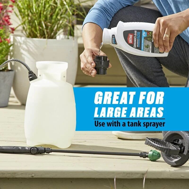 Ortho GroundClear Weed & Grass Killer Super Concentrate, 32-Oz