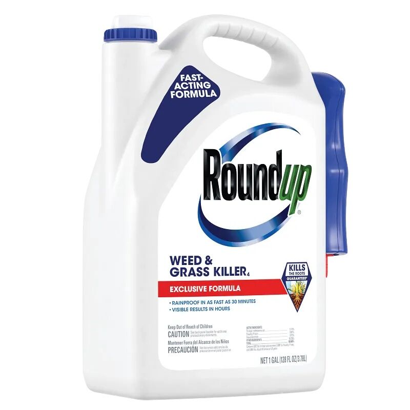 Roundup Weed & Grass Killer with Trigger Sprayer, 1-Gal