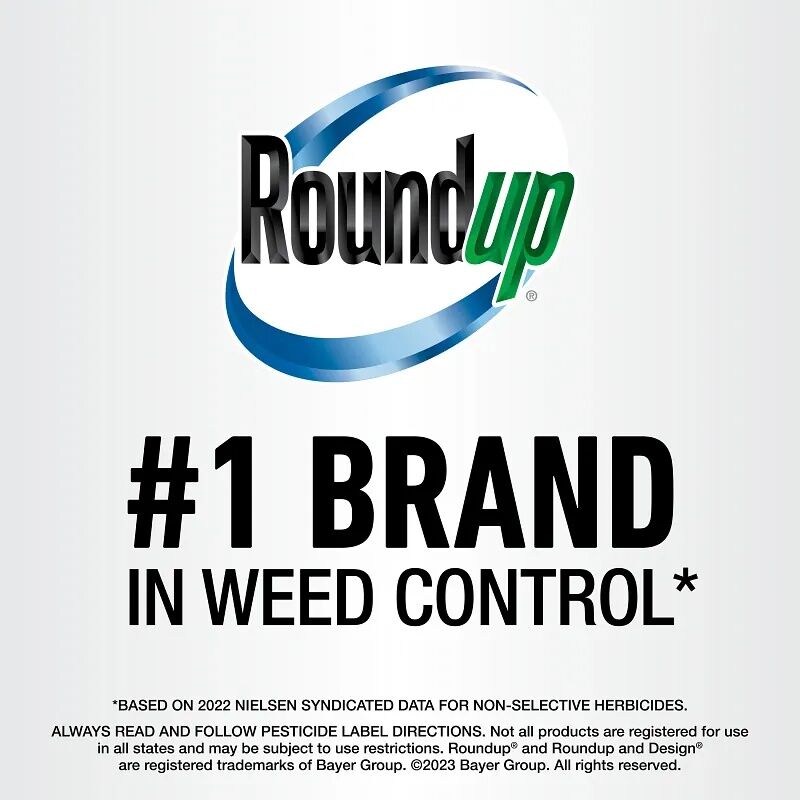 Roundup Weed & Grass Killer with Trigger Sprayer, 1-Gal