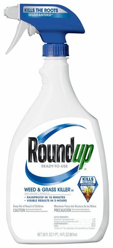 Roundup Weed And Grass Killer - 24 oz