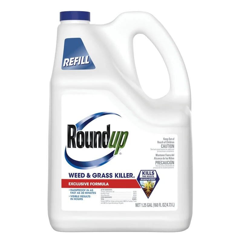 Roundup Weed & Grass Killer Refill, 1.25-Gal