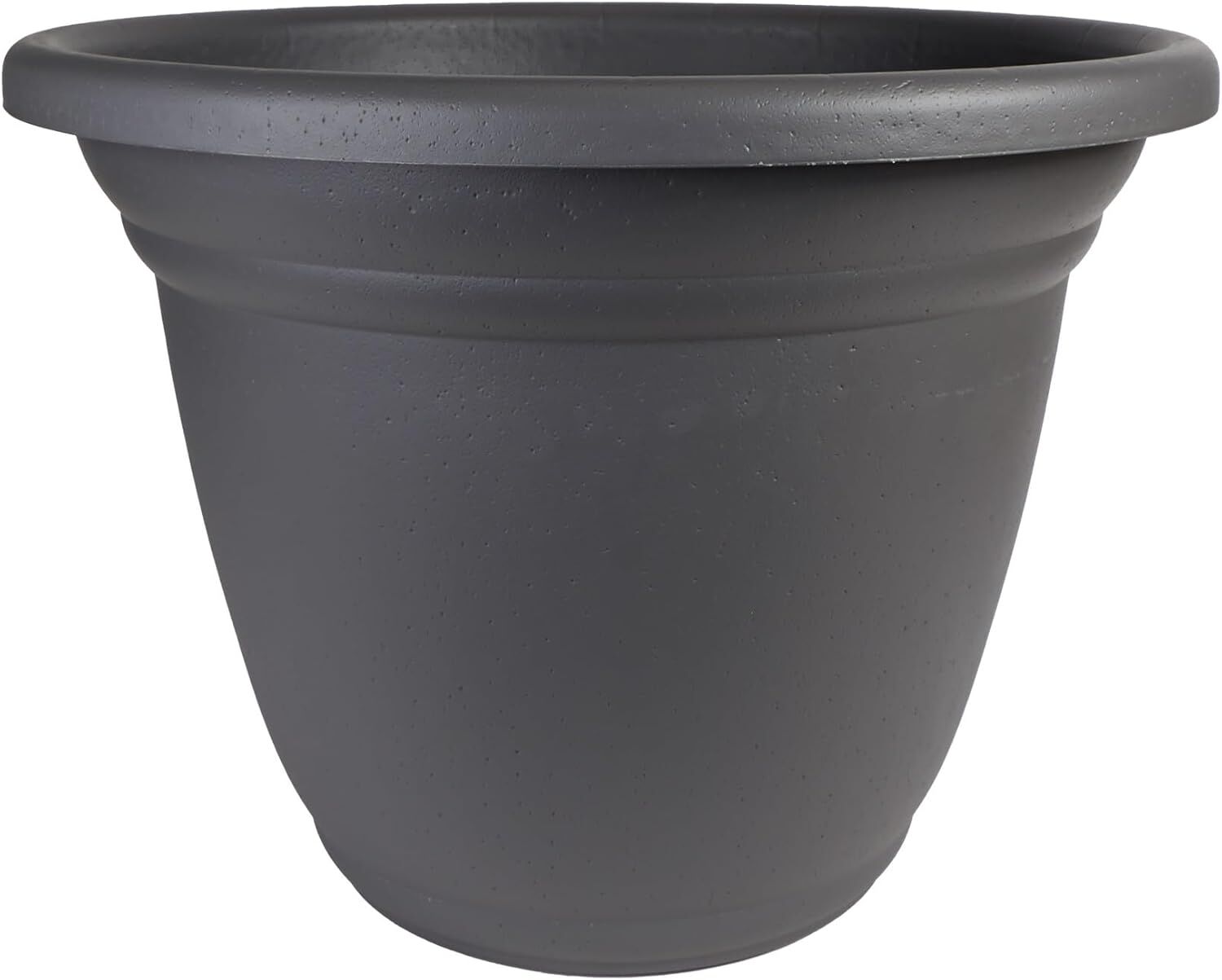 HC Companies Warm Gray Mojave Stone Planter, 22 in.