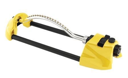 Dramm Yellow ColorStorm 3000 Square Feet Oscillating Sprinkler