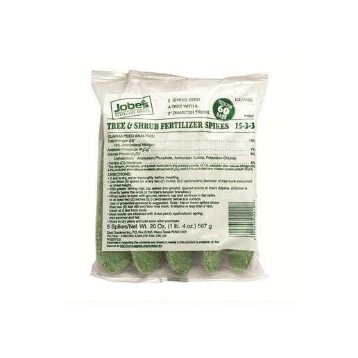Jobe's Tree & Shrub Fertilizer Spikes, 5-Pk