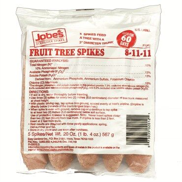 Jobe's Fertilizer Spikes Fruit & Citrus Tree, 5-Pk