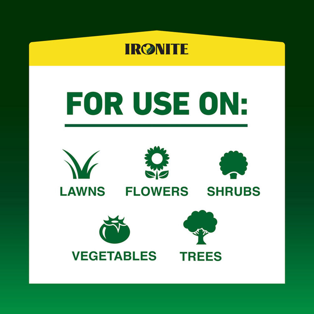 Pennington Ironite Mineral Supplement 1-0-0 Lawn Fertilizer, 15-Lb
