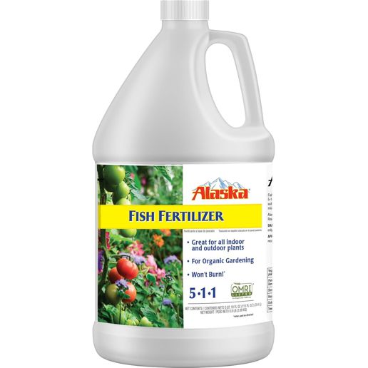 Alaska Fish Fertilizer OMRI Listed 5-1-1, 1-Gal