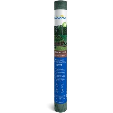 Coolaroo 50% UV Rainforest Green Shade Fabric, 6-Ft X 15-Ft