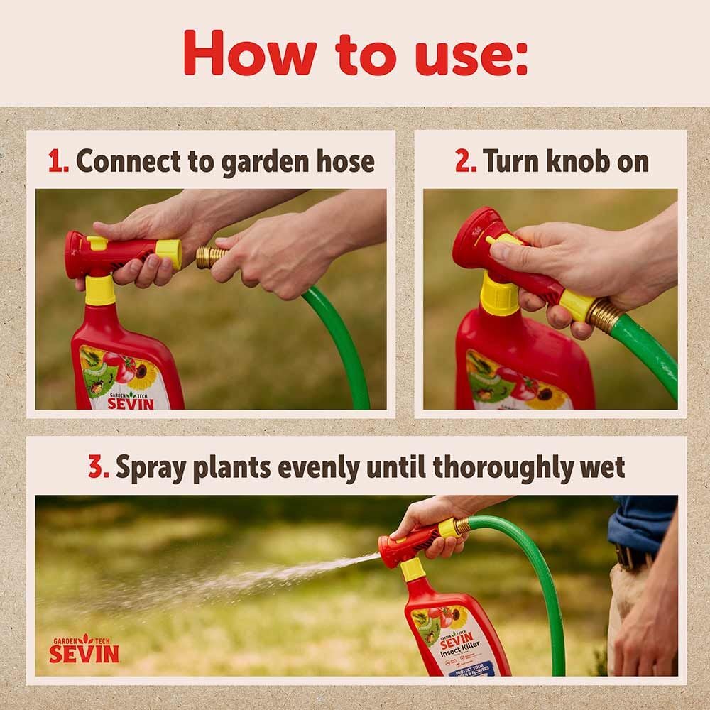 Sevin Insect Killer Ready To Spray - 1 qt