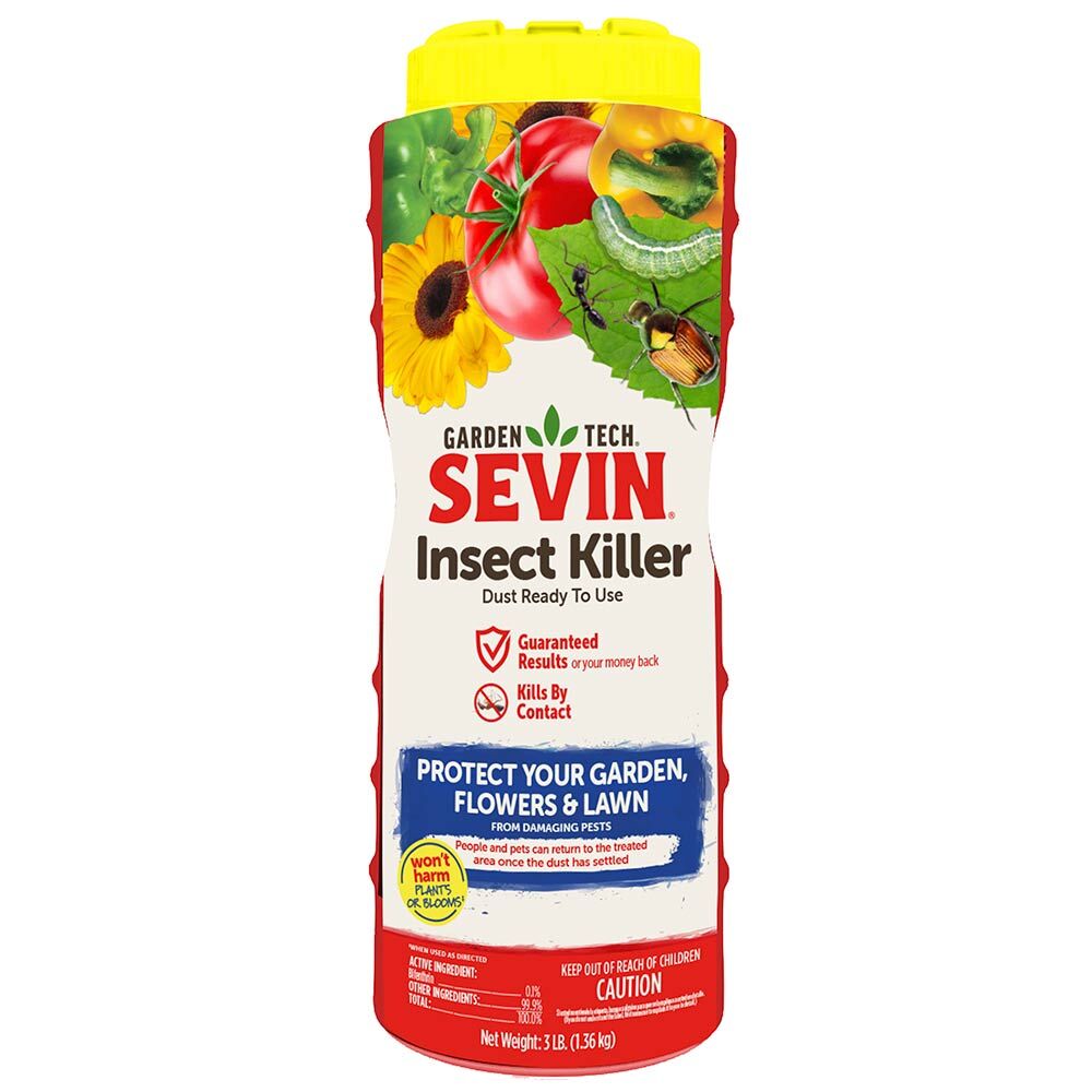 Garden Tech Sevin Insect Killer Dust, 3-Lb