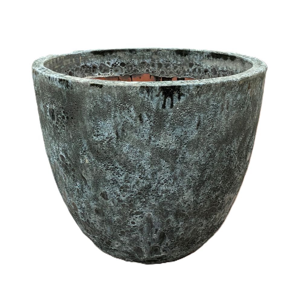 Pacific Home & Garden Coral Black Pot, 15-In