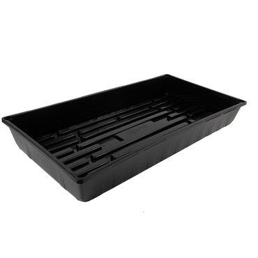 Sunpack Mega Color I.D. Tray Black, 10-In x 20-In