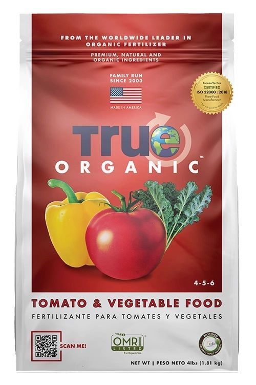 True Organic Tomato & Vegetable Fertilizer, 12-Lb