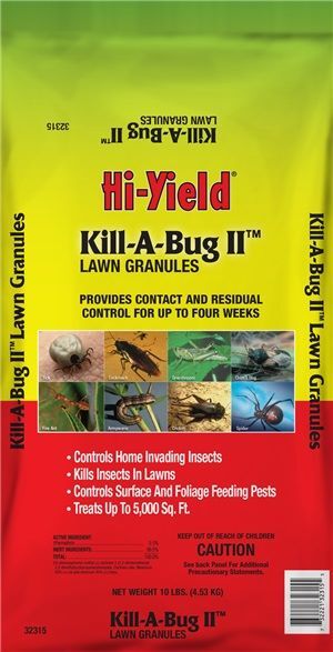 Hi-Yield Kill-A-Bug II Lawn Granules, 10-Lb